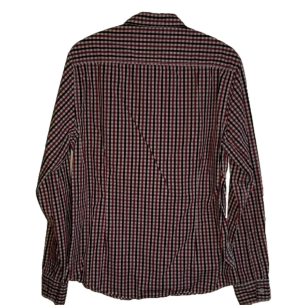 Le Chateau Long Sleeve Button Up Blouse Size L 16.5 - 17 - Picture 2 of 12